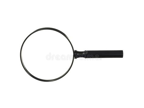 Magnifier Or Magnifying Glass Isolated On White Background Stock Photo