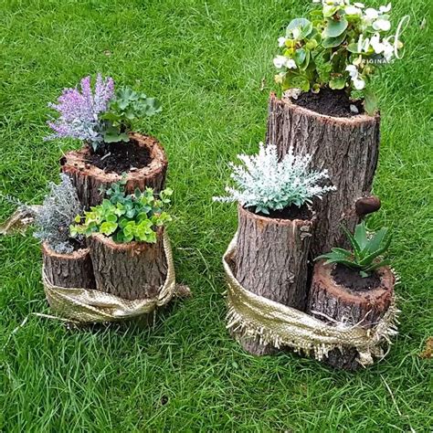 Wood Vases Am Nagement Jardin Avec Palmier Decoration Jardin