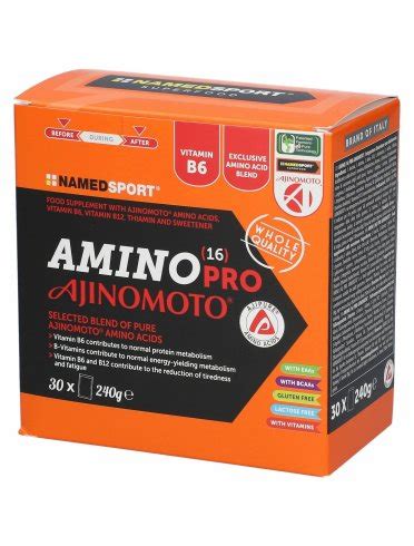 Named Sport Amino Pro Ajinomoto Integratore Di Aminoacidi E