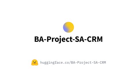 BA Project SA CRM Lukas