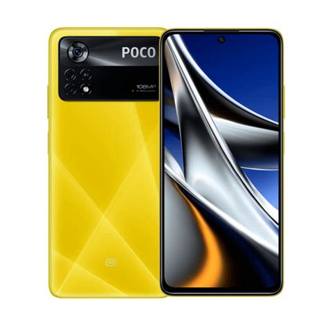 Smartphone Xiaomi Poco X4 Pro 5G 128GB 6GB RAM Amarelo Versão