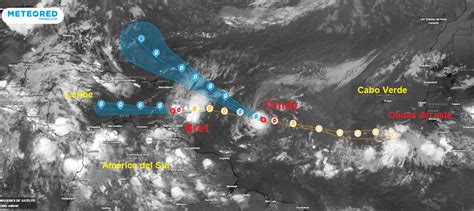 Se Forma La Rara Tormenta Tropical Cindy Mientras La Tormenta Tropical