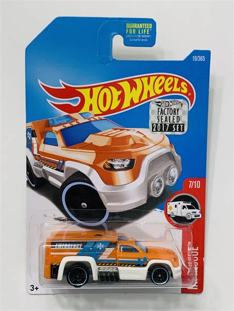 Hot Wheels 2017 Factory Set 19 Rescue Duty