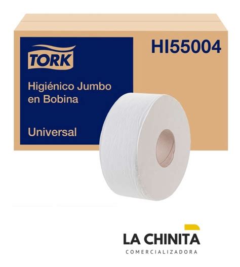 Papel Higiénico Jumbo Tork Universal 6 Rollos De 500 Metros Mercado Libre