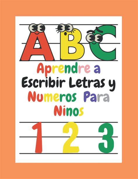 Buy Aprender A Escribir Letras y Números Para Niños Libro de