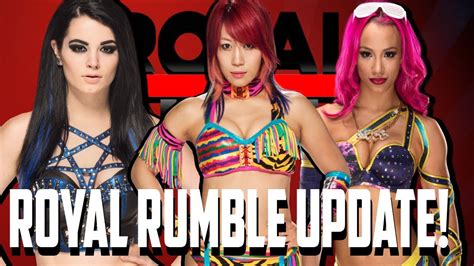 Rumored Update On Womens Royal Rumble Match In 2018 Youtube