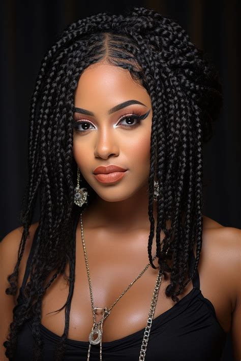 Best Box Braids Hairstyles For Every Occasion In Braided