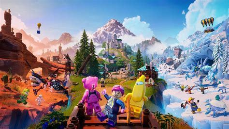 Epic Games et LEGO Group dévoilent LEGO Fortnite un monde ouvert