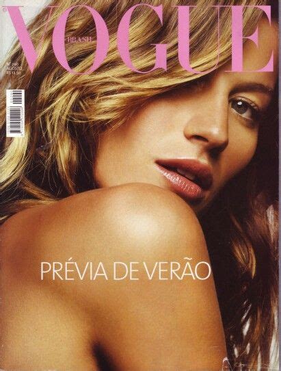 Gisele Bündchen Throughout the Years in Vogue Vogue covers Capas de