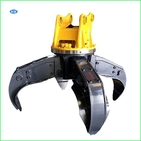 Best Sell Superior Quality Steel Wood Grab Excavator Log Grapple