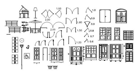 Cad Drawings Details Of Curved Doors Cadbull