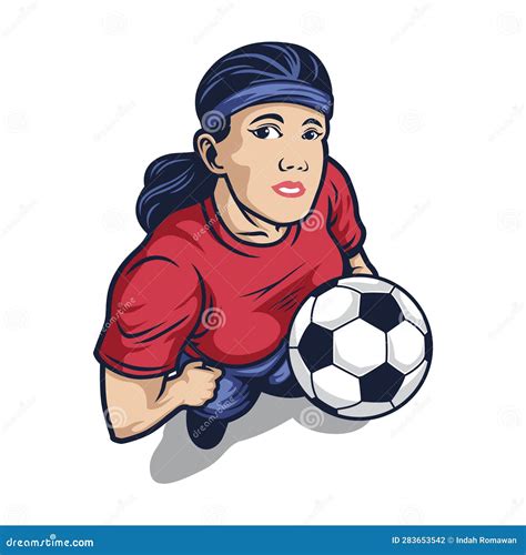 Fifa Womens World Cup Stock Vector Illustration Of Character 283653542