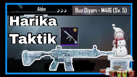 Buz Diyarı M416 çıkarma taktiği Pubg MOBILE YouTube