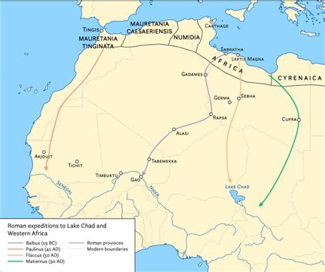 Simon Kuestenmacher On Twitter Map Shows Roman Expeditions To Sub