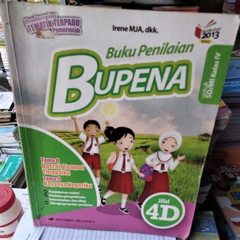 Jual BUKU PENILAIAN BUPENA JILID 4D UNTUK SD MI KELAS IV KURIKULUM 2013