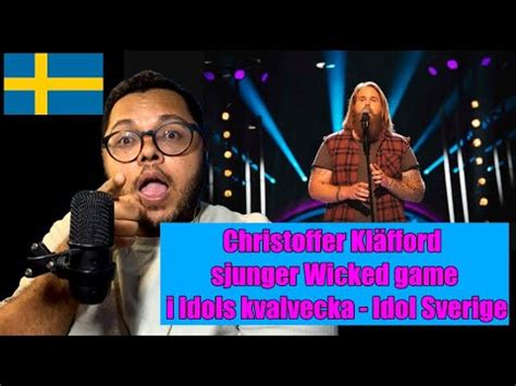 Christoffer Kläfford sjunger Wicked game i Idols kvalvecka Idol