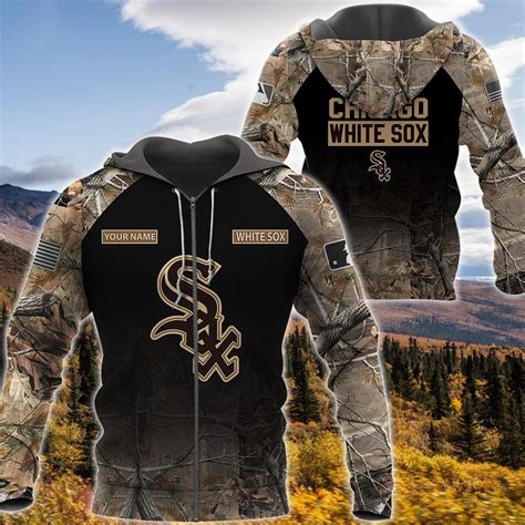 Chicago White Sox Personalized Hunting Camo All Over Print Apparel Nousty