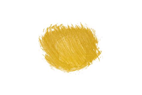 Gold Brush Stroke For Design Png