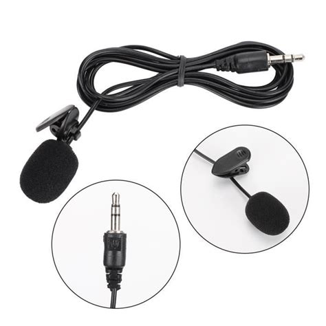 Gototop Microphone Pince Filaire Pcs Jeu La Maison Clip Collier