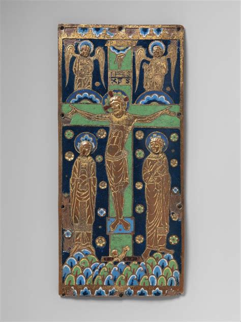 Book Cover Plaque With The Crucifixion French Metropolitan Museum