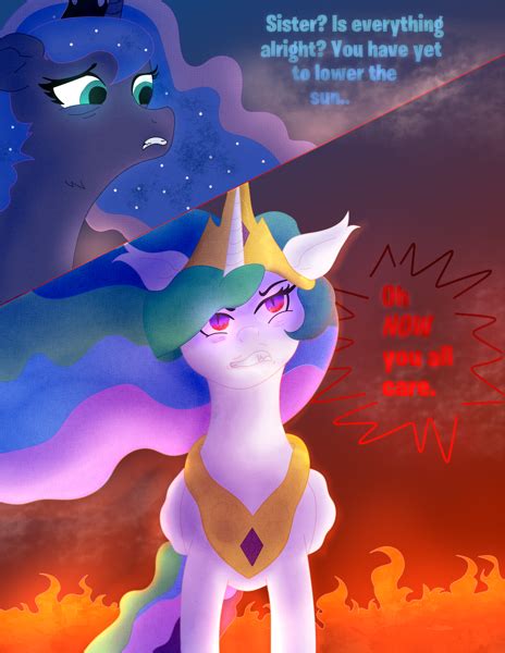 Princess Celestia Angry