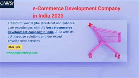 PPT Unlock Top E Commerce Development Company In India PowerPoint