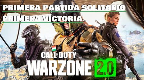 ASI FUE MI PRIMERA PARTIDA EN SOLOS Y MI PRIMERA VICTORIA EN WARZONE 2