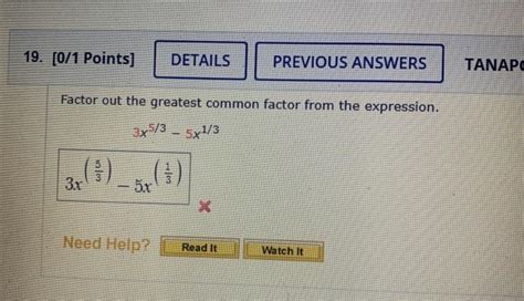 Solved Points Details Previous Answers Tanapcalc Chegg