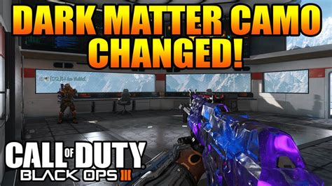 BLACK OPS 3 NEW DARK MATTER CAMO CoD BO3 NEW Dark Matter Secret