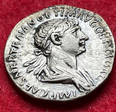 Imperio Romano Trajano D C Ar Denarius Roma Catawiki