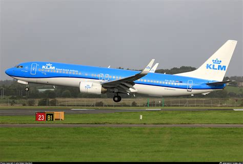 PH BGB KLM Royal Dutch Airlines Boeing 737 8K2 WL Photo By John Robert