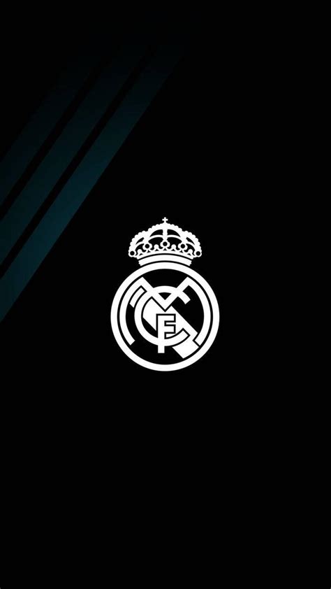 Real Madrid Logo Black Background