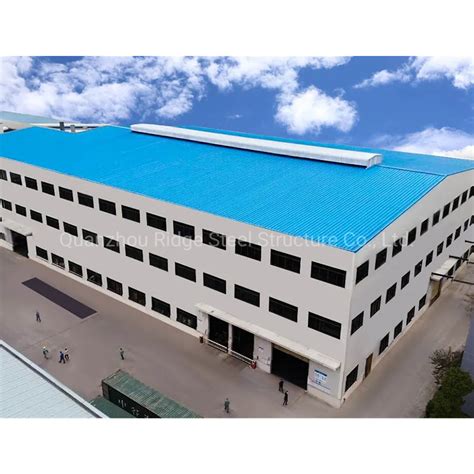 Large Span Steel Building Prefabricated Office With EPS Sandwich Panel