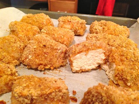 Sweet and Spicy Cashew Chicken Nuggets - Brooke Selb