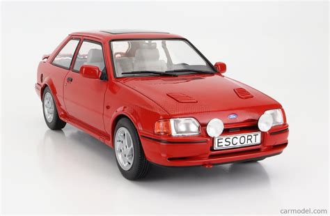 MCG MCG18273 Scale 1 18 FORD ENGLAND ESCORT MK IV RS TURBO S2 1990 RED