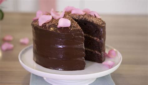 Triple Chocolate Layer Cake