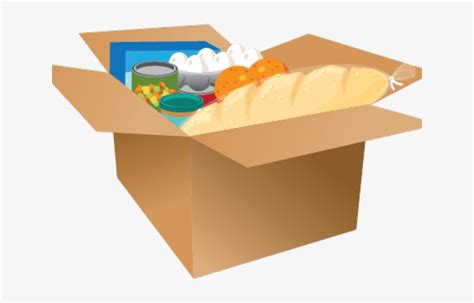 Box Of Canned Food Png Clip Art Library