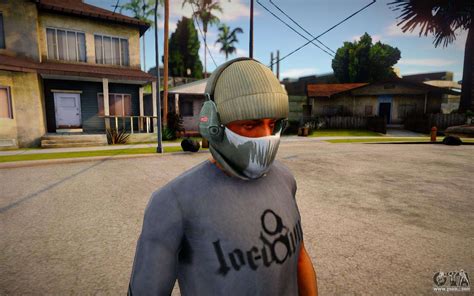 Phantom Mask For Cj For Gta San Andreas