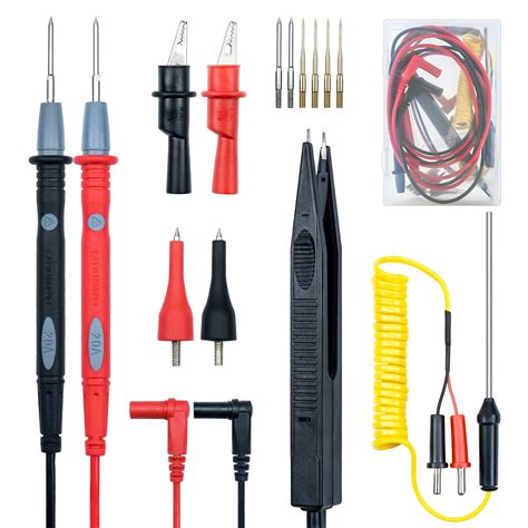 RANGERHINO 14PCS Multimeter Test Leads Set With Alligator Clips Test