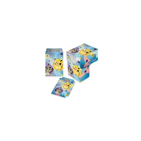 Pikachu Mimikyu Full View Deck Box For Pok Mon