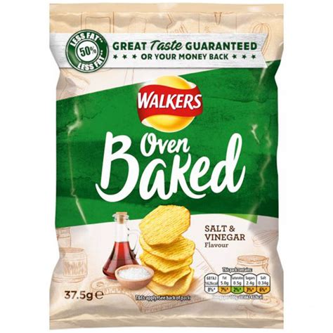 Walkers Baked Salt And Vinegar Crisps 32 X 37 5g Planet Candy Ireland S Leading Online Sweet Shop