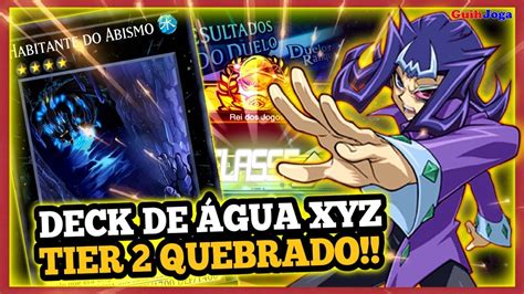 Yu Gi Oh Duel Links Rei Dos Jogos Fácil Com O Deck De Água Xyz Do Inscrito Mito Youtube