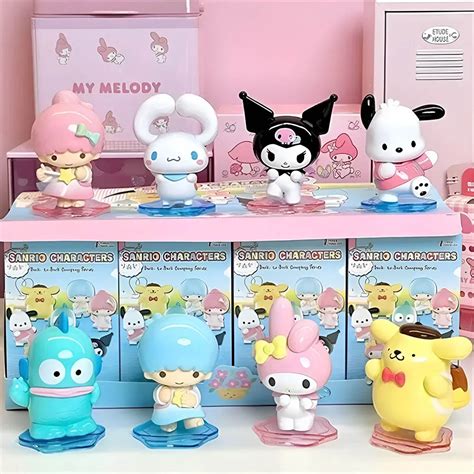 Miniso Sanrio Caja Ciega De Personajes Animados Pomp N Purin Negro