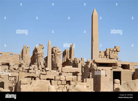 Karnak Temple In Luxor Egypt Stock Photo Alamy
