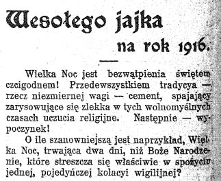 Baedeker Dzki Wiosna Roku Czyli Wielkanoc Sto Lat Temu