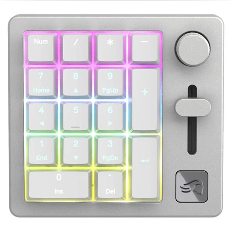 Buy Glorious GMMK Pre Built Numpad White GLO GMMK NP FOX W PC Case