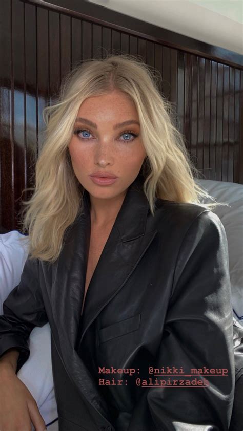 Elsa Hosk Blonde Hair Looks Elsa Hair Hair Beauty