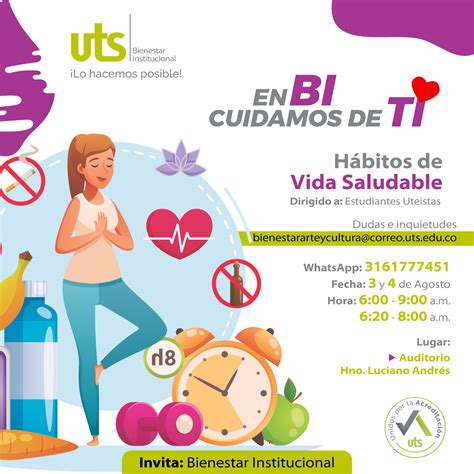 H Bitos De Vida Saludable Unidades Tecnol Gicas De Santander