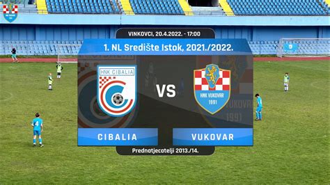 Hnk Cibalia Hnk Vukovar Kolo Nl Sredi Te Istok