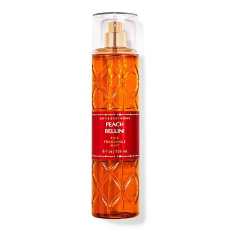 X T Th M To N Th N Bath Body Works Peach Bellini Fine Fragrance Mist